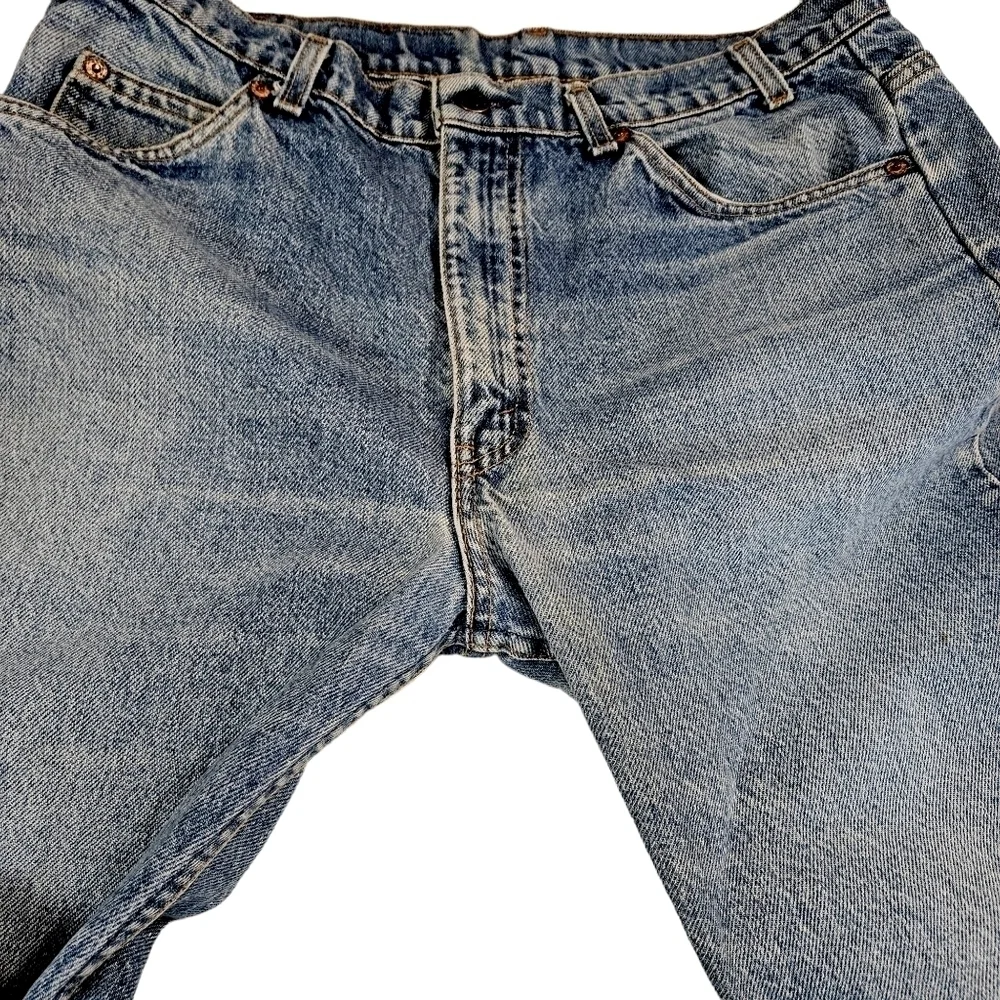 Levi's 80s Vintage 505 Orange Tab Jeans